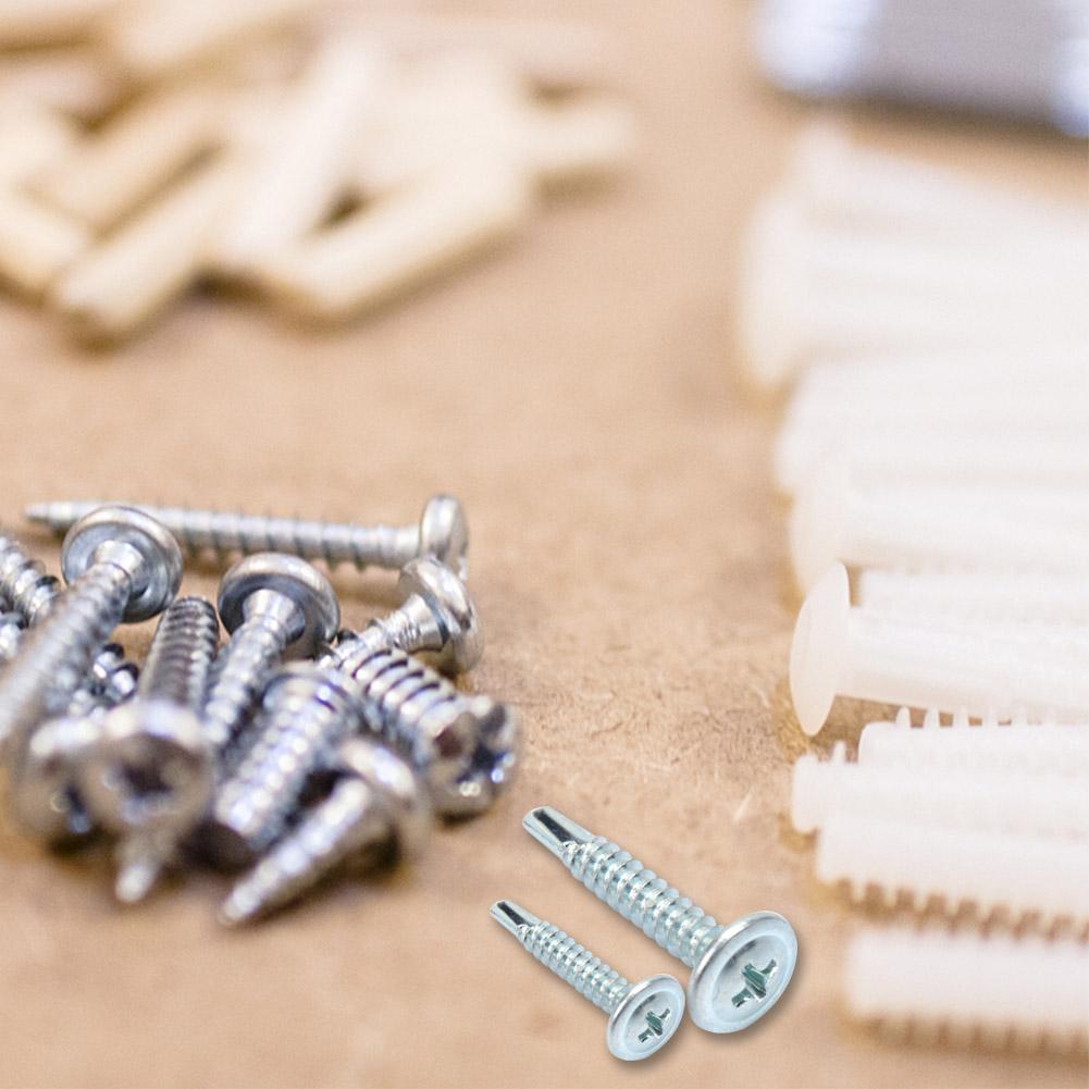 50pcs M4.2 Truss Head Self Drilling Self Tapping Screws Set Drilling Tail Screw (M4.2*19)
