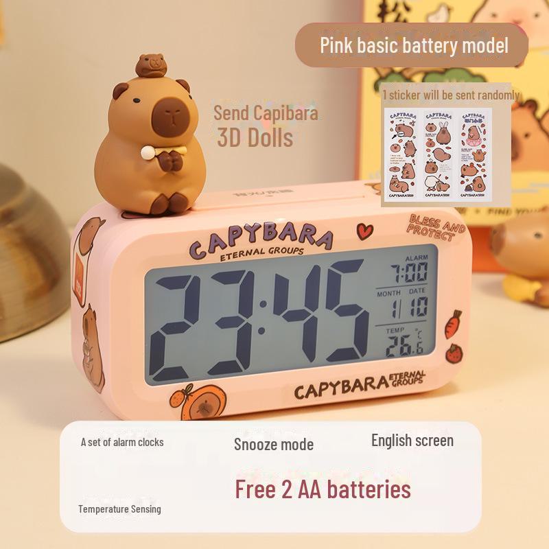 Creative Smart Desktop Alarm Clock for Students and Children - Special Wake-Up Artifact