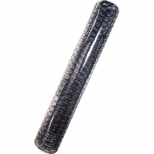 DAIDOHANT (Wire Mesh) Vinyl Tortoiseshell Wire Mesh, Black, Wire Diameter D #20 (0.85mm) X Mesh Size a 16mm / Width W 450mm X Length L 1m, 1 Roll, 101