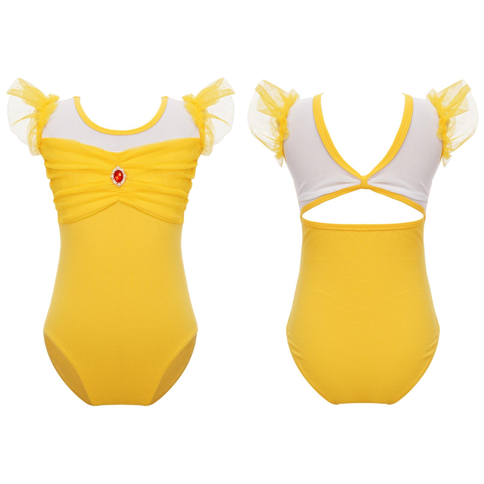 

Гімнастичне купальник для дівчат Комбінезони для спортивних танців Одяг для балерин Одяг для балету Танцювальний комбінезон Майка