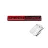 For Audi RS3 3D Raise Metal Limited Edition Logo Car Rear Trunk Front Grille Badge Fender Emblem Badge Sticker for Audi VW Honda Accessories