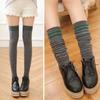 Sexy Striped Stockings Female Thigh High Over The Knee Socks 2026 New Fashion Women's Cotton Warmers Long Stockings For Girls