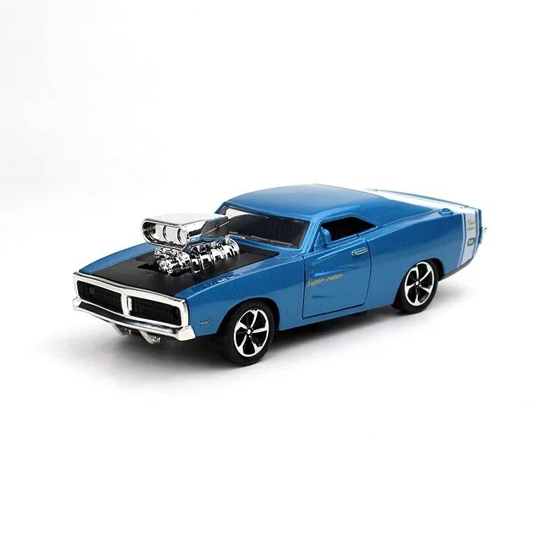 1/36 Dodge Classic Car Alloy Model Car Model Jewelry Metal Return Toy Gift Ornaments