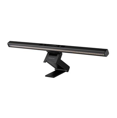 Princeton Monitor Hanging LED Light Power Black (Easy Installation/USB Supply/Space Saving/Angle Adjustment/Dimmer Function) PMA-SCBAR
