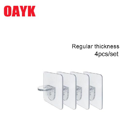 OAYK 4/10pcs Adhesive Shelf Support Pegs Shelf Support Adhesive Pegs Closet Cabinet Shelf Support Clips Wall Hangers Strong Holders