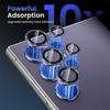 Metal Individual Ring Camera Lens Screen Protector for Samsung Galaxy S22 S24 S25 Ultra S23 Plus S25+ Tempered Glass Full Cover
