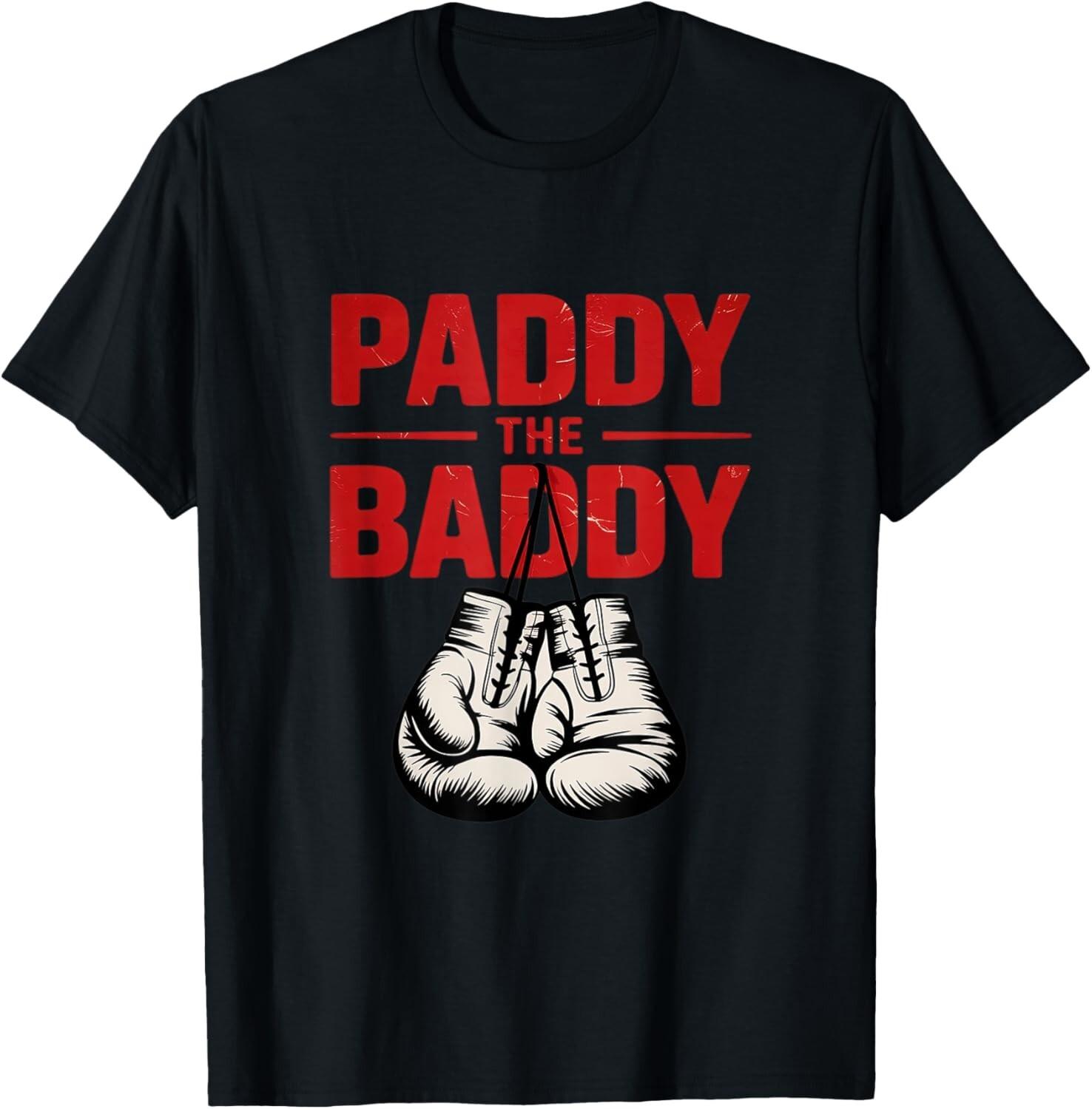 Vintage The Baddy Paddy Tee Design Fathers Day Retro T-Shirt unisex T-Shirt L