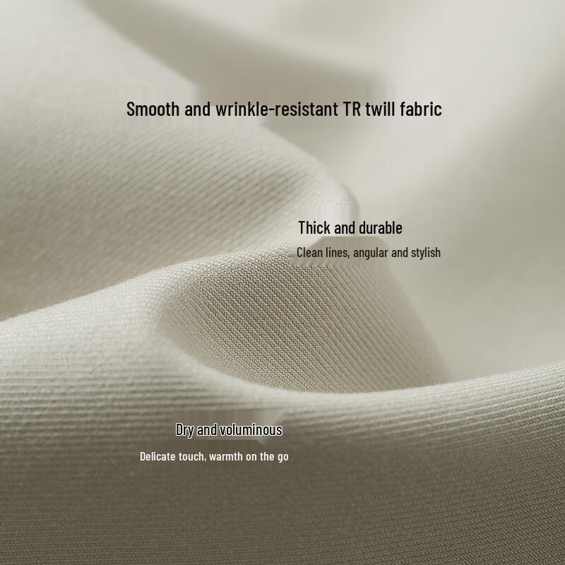 Chuyu Women's 2025 Winter Mid-Length Loose Trench Coat