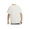 Nike Logo Print Breathable Outdoor Casual Sports Crew Neck Short Sleeve T-Shirt Men T-Shirts White FZ0291121