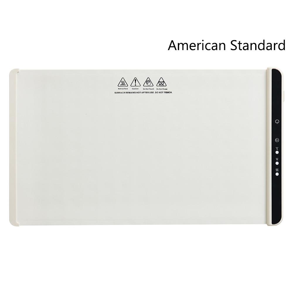 Fast Heating Food Electric Warming Tray Foldable Silicone Food Warmer Plate Keeps Food Hot Constant