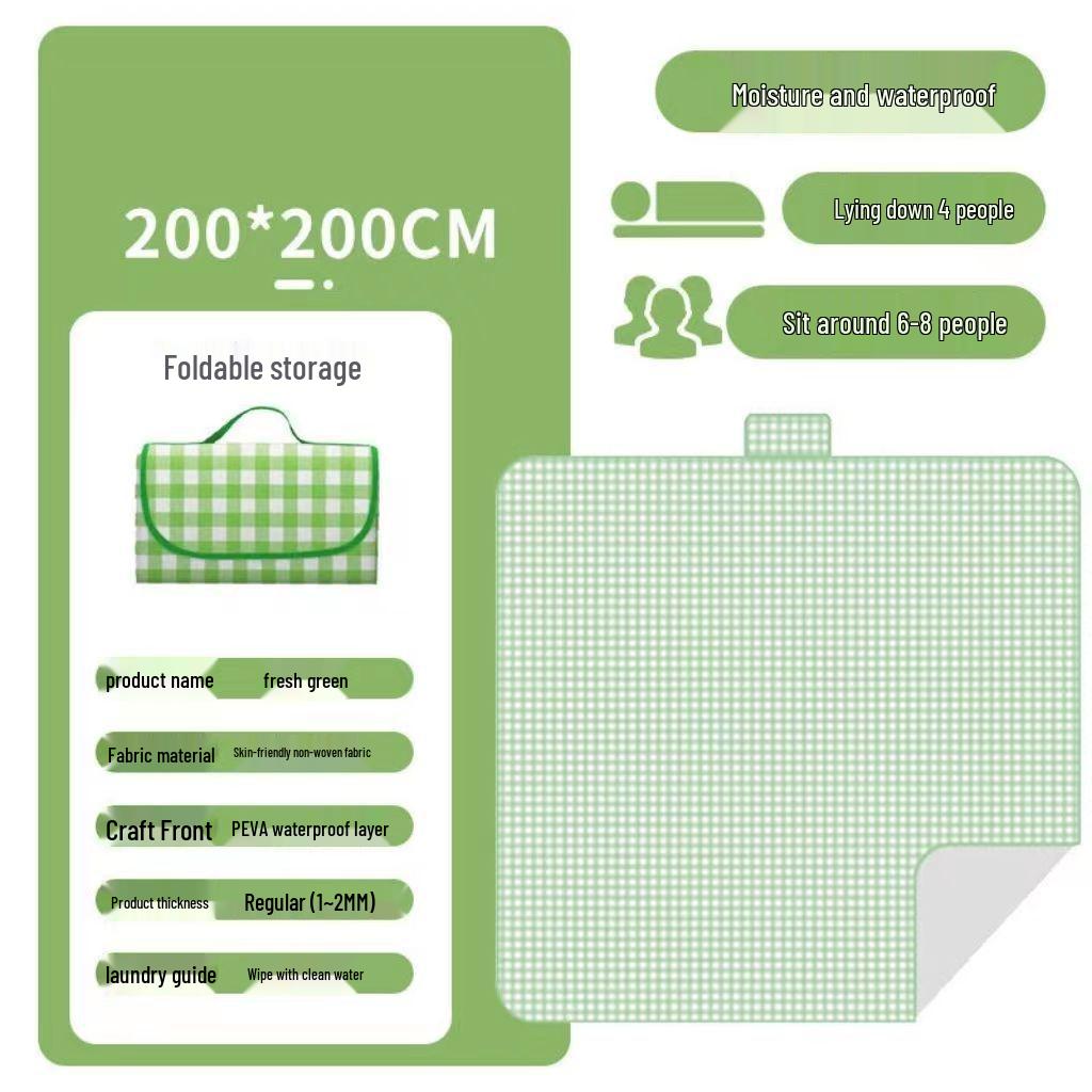 Waterproof Thickened Picnic & Camping Mat for Outdoor Use