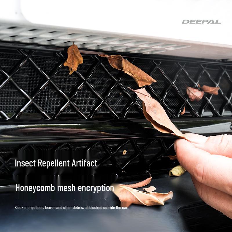 Compatible Deep Blue S07 Car Anti-Insect Net Grille - Decorative Accessory for 26 Models