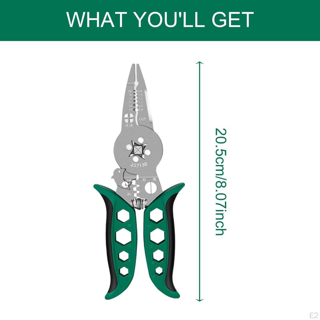 Wire Stripper Bobbin Winder Manual Wiring Tool Multipurpose Professional Ergonomic Electrician