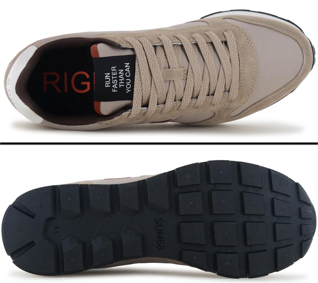 SUN68 Tom Solid - Herren Sneakers Schuhe Beige Z46101-77 ORIGINAL