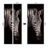 Meiji Creative Environmental Protection Stallion 3D Door Sticker Renovation Self-Adhesive Bedroom Wall Sticker Direct Sales Door Frame