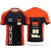 Sommer Atmungsaktiv Schnelltrocknend Motorrad Rennen Nein. 37 2026 Pedro Acosta Lässiges Sport-T-Shirt für Damen und Herren, kurzärmelig