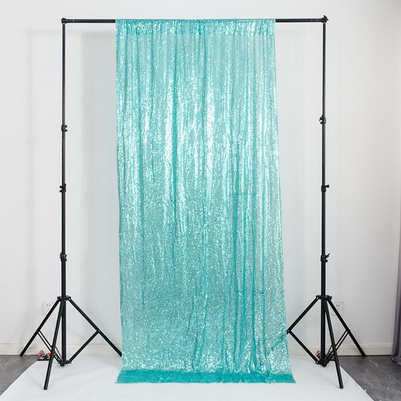 1PCS Sequin Backdrop,Glitter Background Curtains Shimmer Photography for Party Wedding Birthday Christmas Baby Shower Back Drop Decor