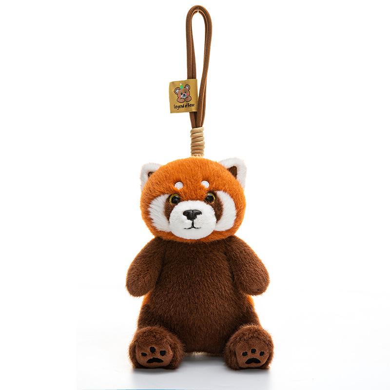 New Cute Raccoon Children Girl Plush Toys Small Doll Event Gift