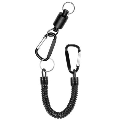 Carabiner Buckle Fly Fishing Hanging Holder Lanyard Clip Magnet Fishing Magnetic Net Release Hanging Holder Lanyard Clip