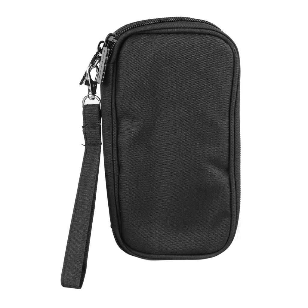 Digitale Zubehör Aufbewahrungstasche Schwarz mit Kopfhörertasche Smartes Mobiltelefon Geräte Zubehör