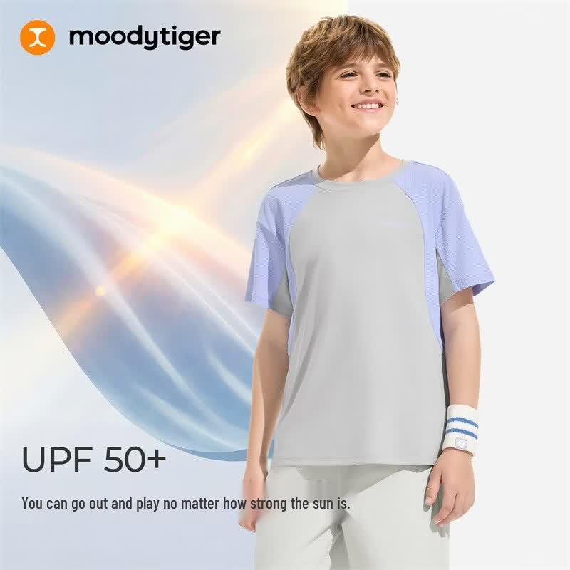MoodyTiger Boys' Color-Block Sport T-Shirt