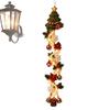 Weihnachts-Schneeflocken-Girlande für den Weihnachtsbaum DIY-Girlande mit LED-Lichtern Weihnachtsbaum-Girlande Hängende Weihnachtsdekoration