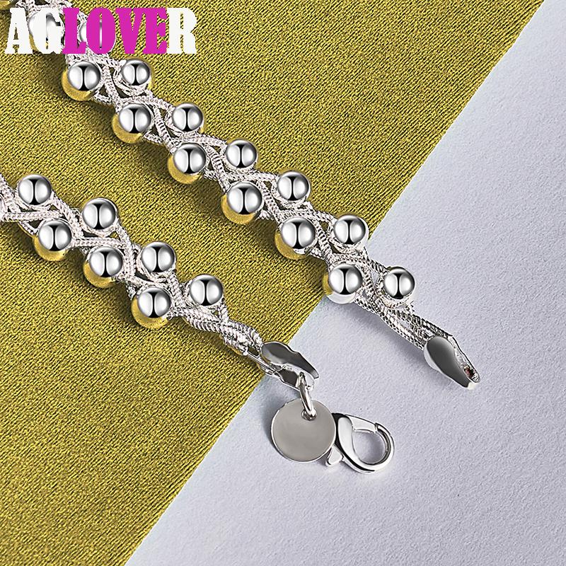 925 sterling zilver volledige druif kralen ketting armband sieraden