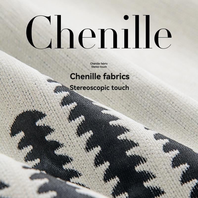 1 Pc Special-shaped Sofa Cushion, All-season Universal Chenille Sofa Slipcover, Anti Slip Cover, Furniture Protector For Bedroom