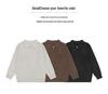 Mu Yuan Unisex American Cleanfit Polo Collar Sweater - Casual, Loose, Versatile Knitwear for Men