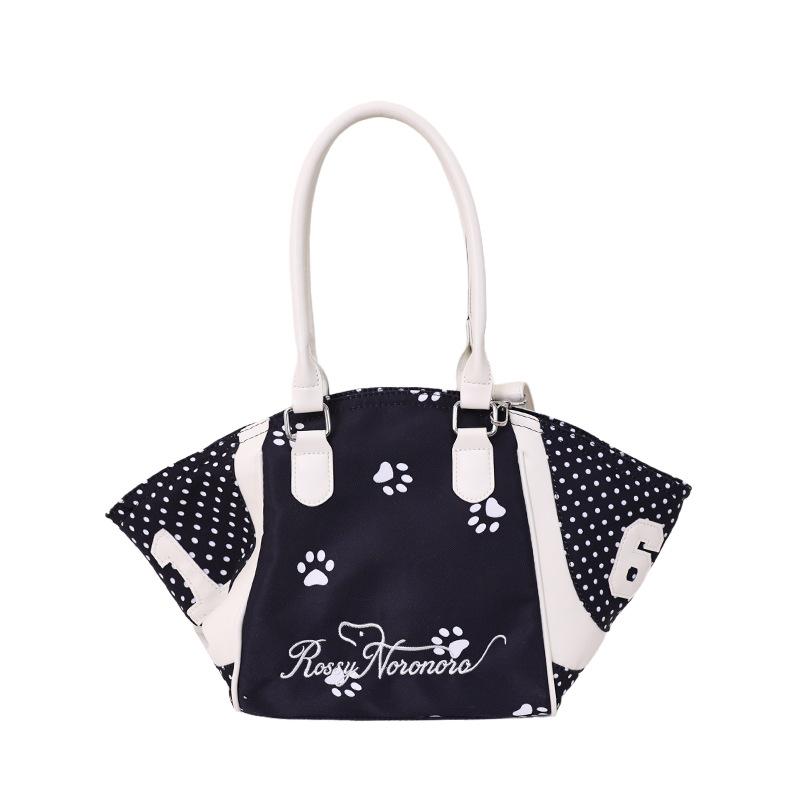 Leisure Tote Bag for School Commuting, Single Shoulder, Bowling Bag for Men