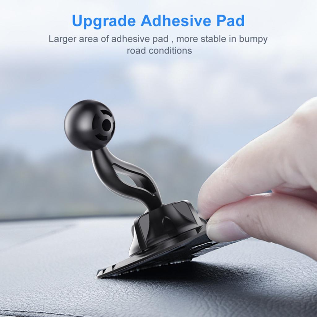 Dysk montażowy na deskę rozdzielczą, samoprzylepny, obrotowy, naklejki do przyssawki do uchwytu na telefon samochodowy i kamery na szybę