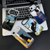 Schwarze Katze Ästhetik Muster Stoßfeste Handyhülle für iPhone 17 Air 16 16E 15 Pro Max 14 Plus 13 Mini 12 Rückseite Anti Fall Fu