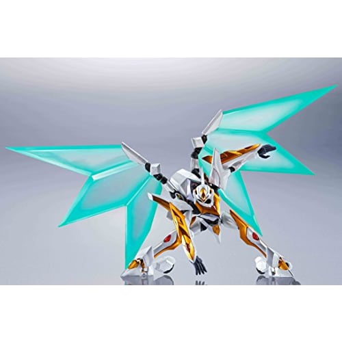 TAMASHII NATIONS METAL ROBOT SPIRITS Code Geass SIDE KMF Lancelot Albion, Approximately 145mm, ABS & PVC & Die-cast Painted Action Figure