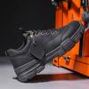2024 New Martin Boots Men's Spring Korean Version British Low-top Tooling Men's Shoes Casual Work Labor Insurance Shoes