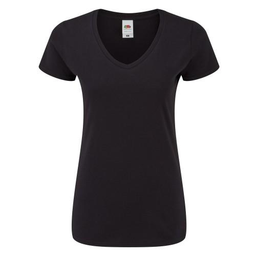 Fruit Of The Loom Womens/Ladies Iconic V Neck T-Shirt