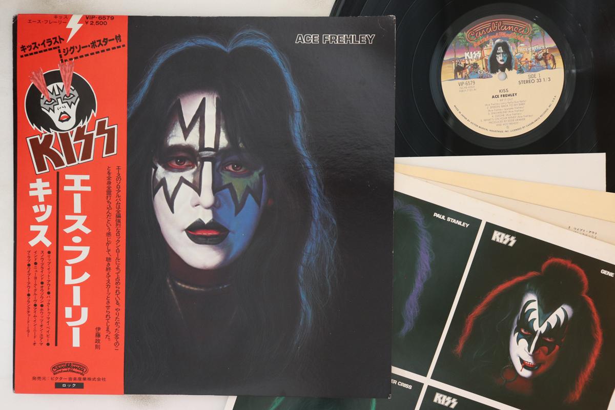 

LP Пластинка KISS, ACE FREHLEY - Ace Frehley VIP6579 CASABLANCA 1978 Япония Obi Rock