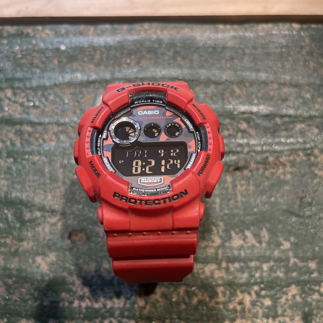 

[USED] CASIO G-SHOCK Red Watch