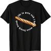 Life Is Pain Baguette Meme T-Shirt,Soft Breathable & Fade-Resistant, Classic Fit for Daily Casual Wear