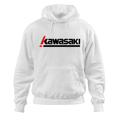 Nieuw heren street racing pak hoodie sweatshirt Kawasaki oversized sportkleding losse pullover cool