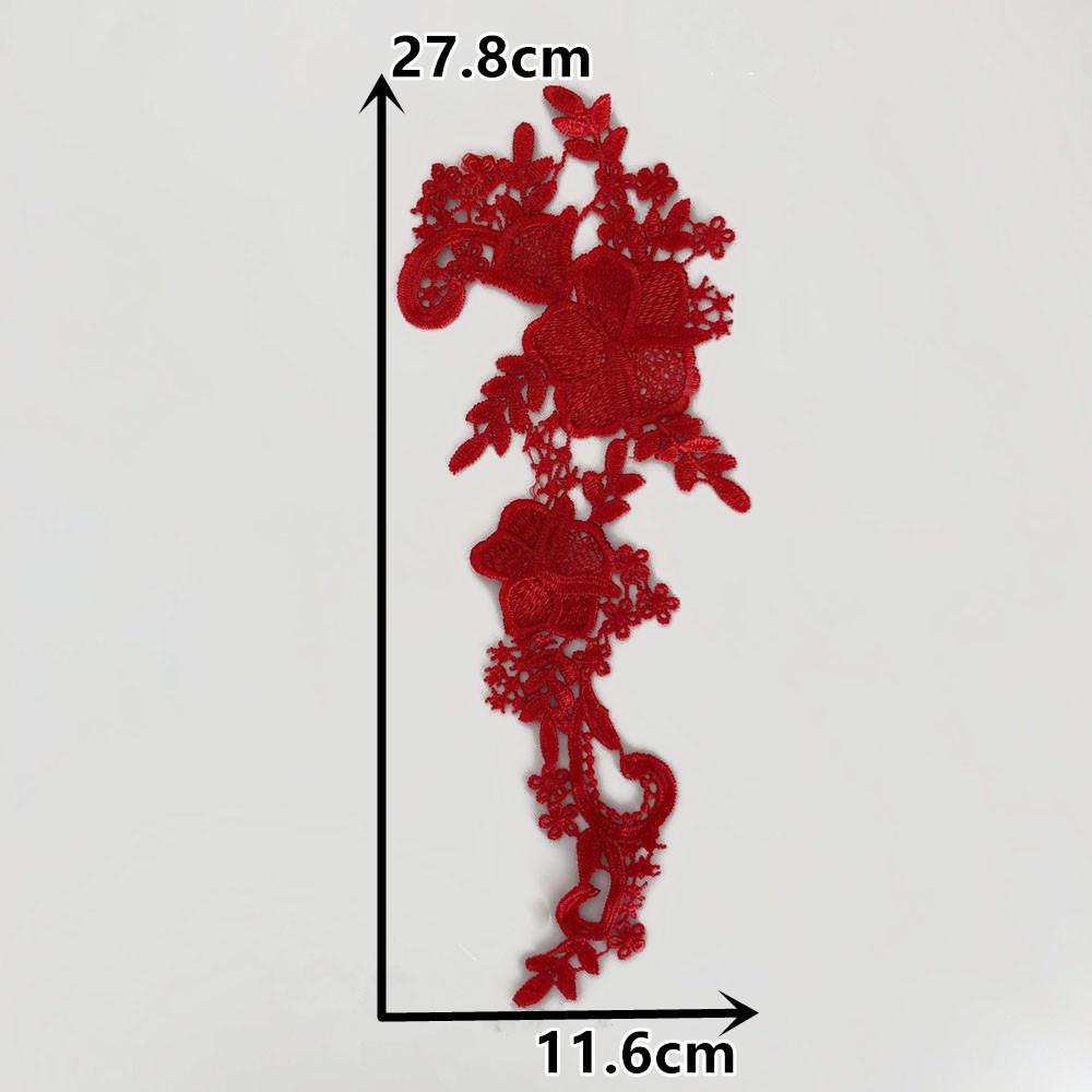 High Quality Polyester Flower Embroidery Diy Lace Lace Collar Decoration Sewing Clothes Hat Bag Accessories