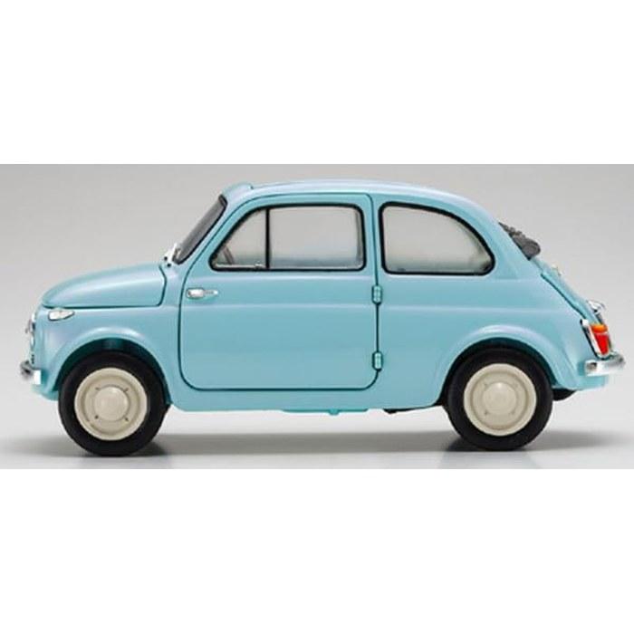 Kyosho 1/18 Fiat Nuova 500 Cruise Celeste Blue Finished Multi-Color