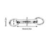 10PCS Column Fishing Ring Swivel 360 Degree Rotation Fishing Swivels  Saltwater Fishing