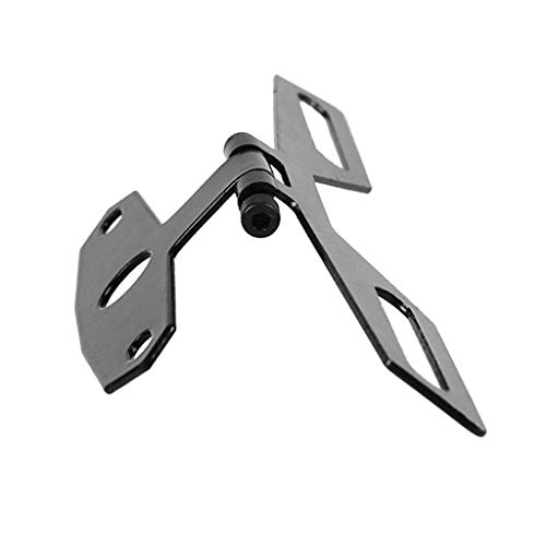 

Karun Universal Motorcycle Tail Lamp Brake Light Folding License Plate Bracket