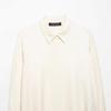 2026 Spring European & American Style Versatile Lace Silk Satin Shirt
