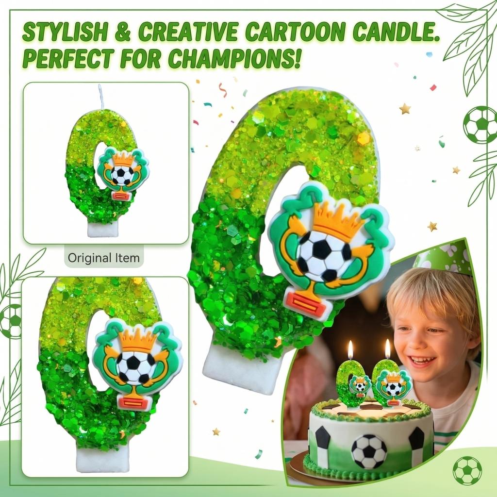 Fashion Cartoon Creative Birthday Candles Party Digital Candles
