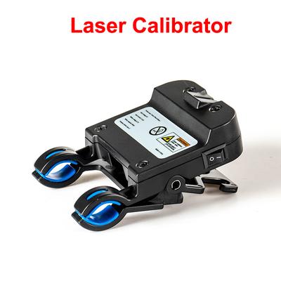 1PC Fahrrad-Laserkalibrator, Reifensattel-Mitteleinsteller, Messwerkzeug, Ausrichtungsanzeige, 22,2–31,8 mm, Clip, Typ C, schnelles Aufladen