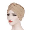 Women India Hat Muslim Ruffle Chemo Wrap Scarf Cap