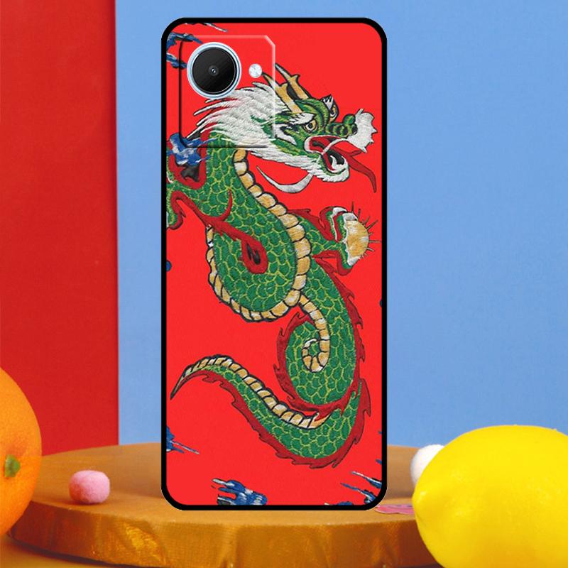 Ancient Japanese Dragon For Realme GT Neo 5 6 9 10 11 12 Pro Plus C11 C25 C21Y C30 C31 C33 C35 C51 C53 C55 C67 Case
