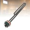 BOURING 120W Electric Hting Pipe Water Tubular Hter 1-1/4 Inch Bending Thermostat