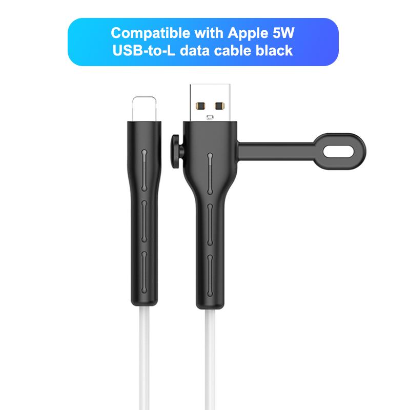 

Charger Cable Protector USB To Type-C For OPPO/VIVO/Xiaomi Type-C To L Silicone Charger Cord Protector For 18/20W Charger Case